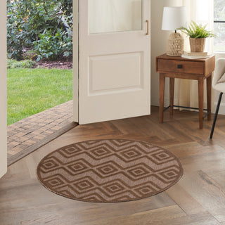 The Rug Corner Nourison Home Versatile NRV01 BROWN Area Rugs  