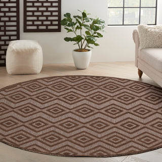 The Rug Corner Nourison Home Versatile NRV01 BROWN Area Rugs  