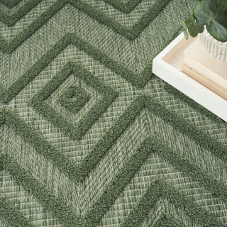 The Rug Corner Nourison Home Versatile NRV01 GREEN Area Rugs  
