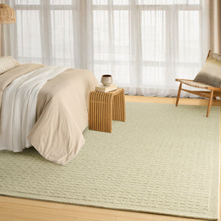 Pure Grids PGR01 LTGRN Area Rugs