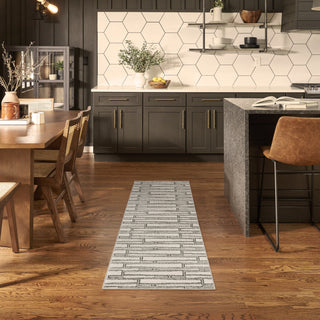 Nourison Home - Nordic Ivory/Green Area Rug NRC02