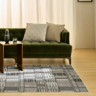 Nourison Home - Nordic Black/Grey Area Rug NRC04