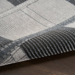 The Rug Corner Nourison Home Nordic NRC09 GRYBK Area Rugs  