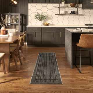 The Rug Corner Nourison Home Nordic NRC03 BKTAU Area Rugs  