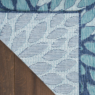The Rug Corner Nourison Home Garden Oasis GOA06 NAVY Area Rugs  