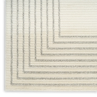 The Rug Corner Nourison Home Ivory Hues IVH03 IVGRY Area Rugs  