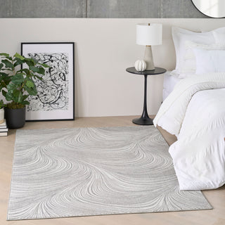 Central Park West CEP02 GREY Area Rugs