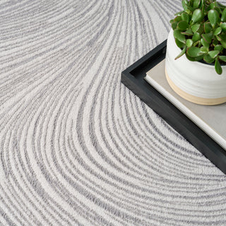 Central Park West CEP02 GREY Area Rugs