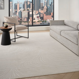 The Rug Corner DKNY Central Park West CEP02 IVORY Area Rugs  