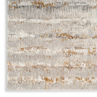 The Rug Corner Calvin Klein Calvin Klein Compass - Ivory/Rust Area Rug CMP01  