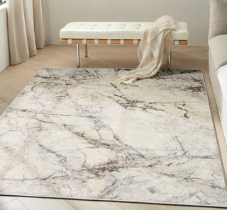 The Rug Corner Calvin Klein Calvin Klein Compass - Ivory/Multi Area Rug CMP02  