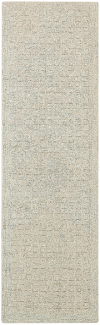 The Rug Corner DKNY Pure Grids PGR01 LTBLU Area Rugs  