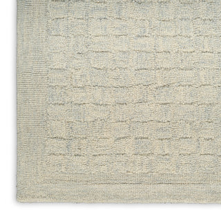 The Rug Corner DKNY Pure Grids PGR01 LTBLU Area Rugs  