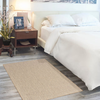 The Rug Corner Nourison Home Nourison Home - Courtyard Jute/Ivory Area Rug COU01  