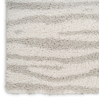 Nourison Home - Modern Shag Ivory/Green Area Rug MMD05