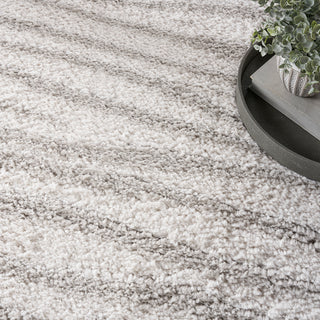 Nourison Home - Modern Shag Ivory/Green Area Rug MMD05