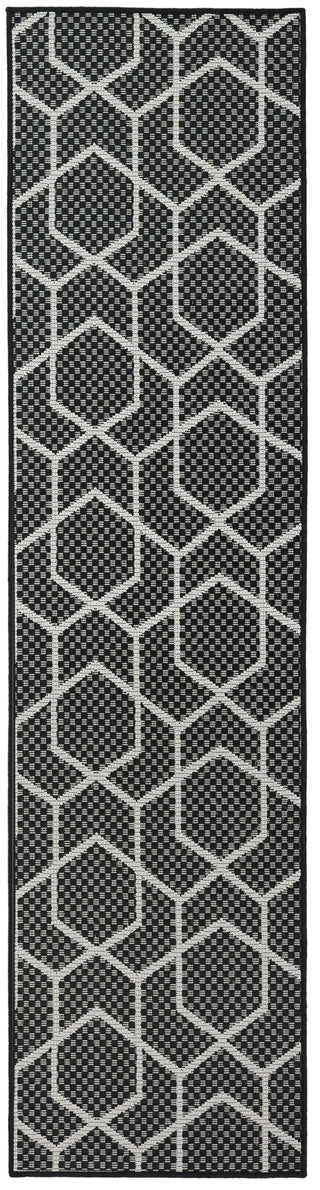 The Rug Corner Nourison Home Horizon Indoor/Outdoor 2' x 3' Black Area Rug Horizon Indoor/Outdoor HOZ01 BLACK Area Rugs  