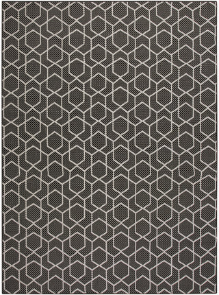 The Rug Corner Nourison Home Horizon Indoor/Outdoor 2' x 3' Black Area Rug Horizon Indoor/Outdoor HOZ01 BLACK Area Rugs  