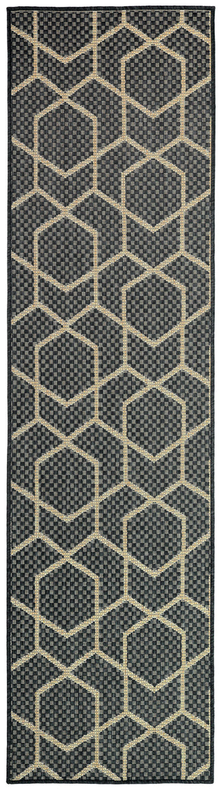 The Rug Corner Nourison Home Horizon Indoor/Outdoor HOZ01 CHARC Area Rugs  