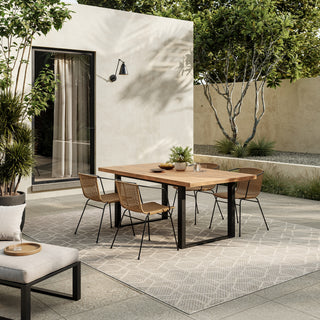 The Rug Corner Nourison Home Horizon Indoor/Outdoor HOZ01 GREY Area Rugs  