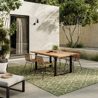 The Rug Corner Nourison Home Horizon Indoor/Outdoor HOZ01 GREEN Area Rugs  