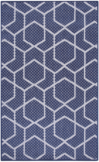 The Rug Corner Nourison Home Horizon Indoor/Outdoor HOZ01 NAVY Area Rugs  
