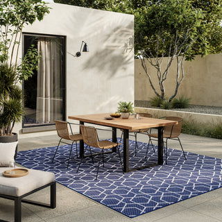 The Rug Corner Nourison Home Horizon Indoor/Outdoor HOZ01 NAVY Area Rugs  