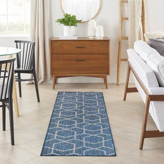 The Rug Corner Nourison Home Horizon Indoor/Outdoor HOZ01 DENIM Area Rugs  