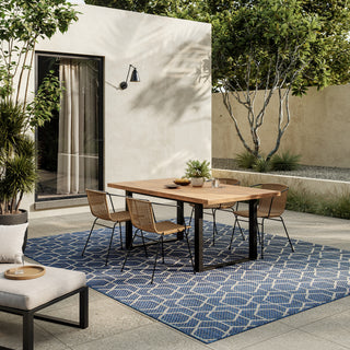 The Rug Corner Nourison Home Horizon Indoor/Outdoor HOZ01 DENIM Area Rugs  
