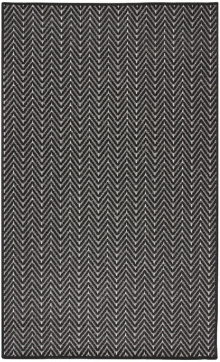 The Rug Corner Nourison Home Horizon Indoor/Outdoor 2' x 3' Black Area Rug Horizon Indoor/Outdoor HOZ02 BLACK Area Rugs  