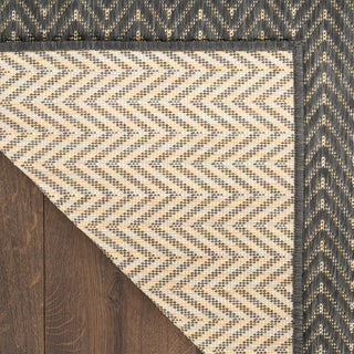 The Rug Corner Nourison Home Horizon Indoor/Outdoor 2' x 3' Charcoal Area Rug Horizon Indoor/Outdoor HOZ02 CHARC Area Rugs  