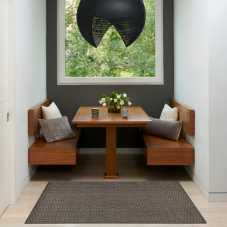 The Rug Corner Nourison Home Horizon Indoor/Outdoor 2' x 3' Charcoal Area Rug Horizon Indoor/Outdoor HOZ02 CHARC Area Rugs  