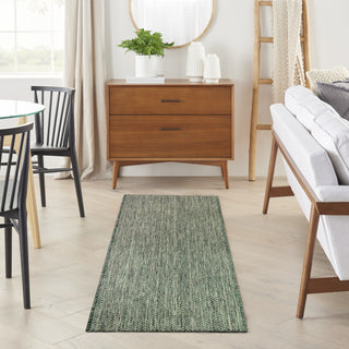 The Rug Corner Nourison Home Horizon Indoor/Outdoor 2' x 3' Green Area Rug Horizon Indoor/Outdoor HOZ02 GREEN Area Rugs  