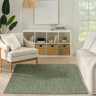 The Rug Corner Nourison Home Horizon Indoor/Outdoor 2' x 3' Green Area Rug Horizon Indoor/Outdoor HOZ02 GREEN Area Rugs  