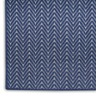 The Rug Corner Nourison Home Nourison Home - Horizon Indoor/Outdoor Navy Area Rug HOZ02  
