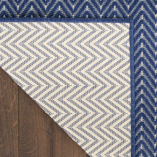The Rug Corner Nourison Home Nourison Home - Horizon Indoor/Outdoor Navy Area Rug HOZ02  