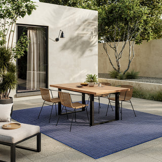 The Rug Corner Nourison Home Nourison Home - Horizon Indoor/Outdoor Navy Area Rug HOZ02  