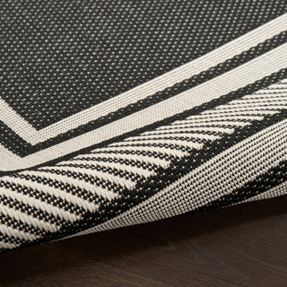 The Rug Corner Nourison Home Nourison Home - Horizon Indoor/Outdoor Black Area Rug HOZ03  
