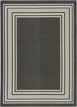 The Rug Corner Nourison Home Nourison Home - Horizon Indoor/Outdoor Black Area Rug HOZ03  