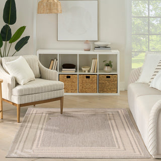 The Rug Corner Nourison Home Horizon Indoor/Outdoor HOZ03 GREY Area Rugs  