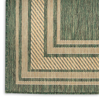 The Rug Corner Nourison Home Horizon Indoor/Outdoor 2' x 3' Green Area Rug Horizon Indoor/Outdoor HOZ03 GREEN Area Rugs  