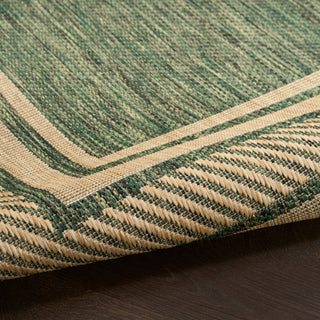 The Rug Corner Nourison Home Horizon Indoor/Outdoor 2' x 3' Green Area Rug Horizon Indoor/Outdoor HOZ03 GREEN Area Rugs  