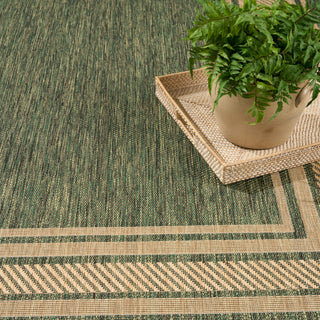 The Rug Corner Nourison Home Horizon Indoor/Outdoor 2' x 3' Green Area Rug Horizon Indoor/Outdoor HOZ03 GREEN Area Rugs  