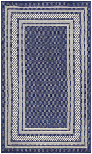 The Rug Corner Nourison Home Horizon Indoor/Outdoor 2' x 3' Navy Area Rug Horizon Indoor/Outdoor HOZ03 NAVY Area Rugs  