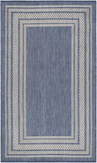 The Rug Corner Nourison Home Horizon Indoor/Outdoor 2' x 3' Denim Area Rug Horizon Indoor/Outdoor HOZ03 DENIM Area Rugs  