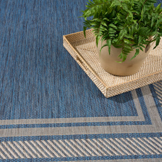The Rug Corner Nourison Home Horizon Indoor/Outdoor 2' x 3' Denim Area Rug Horizon Indoor/Outdoor HOZ03 DENIM Area Rugs  