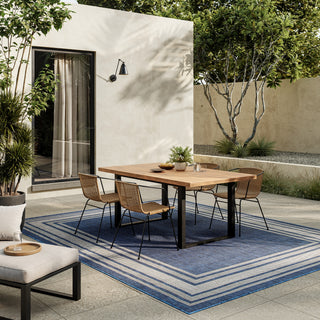 The Rug Corner Nourison Home Horizon Indoor/Outdoor 2' x 3' Denim Area Rug Horizon Indoor/Outdoor HOZ03 DENIM Area Rugs  
