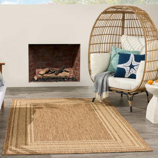 The Rug Corner Nourison Home Horizon Indoor/Outdoor 2' x 3' Natural Area Rug Horizon Indoor/Outdoor HOZ03 NATRL Area Rugs  