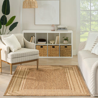 The Rug Corner Nourison Home Horizon Indoor/Outdoor 2' x 3' Natural Area Rug Horizon Indoor/Outdoor HOZ03 NATRL Area Rugs  