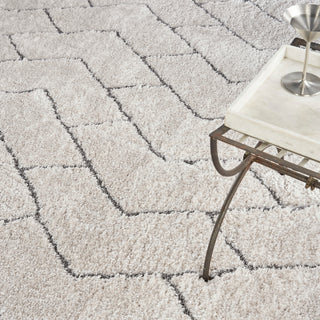 The Rug Corner Nourison Home Dreamy Shag DRS03 IVGRY Area Rugs  